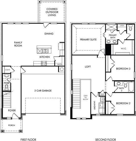 152 Mason Hill Ln, Georgetown, TX 78628 - home floor plan