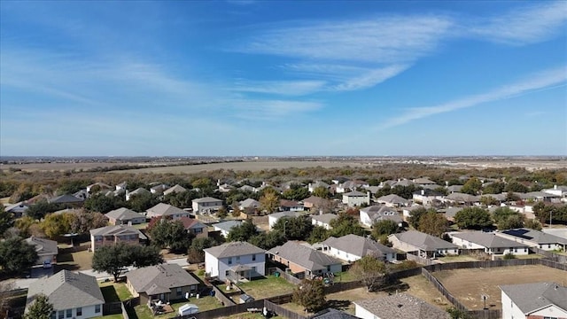 aerial perspective of suburban area