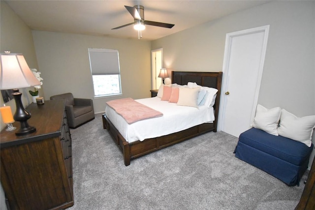 2803 Mason Dr, Killeen, TX 76549 - carpeted bedroom with ceiling fan