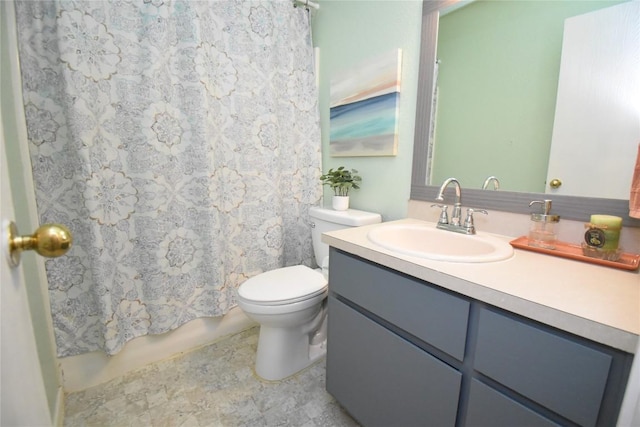 2803 Mason Dr, Killeen, TX 76549 - bathroom with toilet and vanity