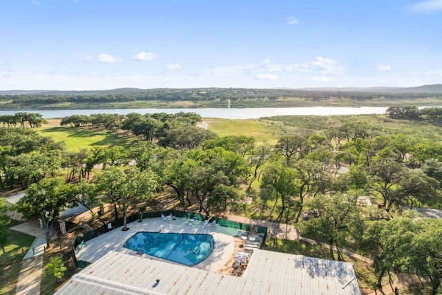 20704 Leaning Oak Dr, Lago Vista, TX 78645 - aerial view of a large body of water