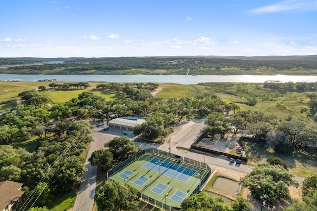 20704 Leaning Oak Dr, Lago Vista, TX 78645 - bird's eye view of a nearby body of water