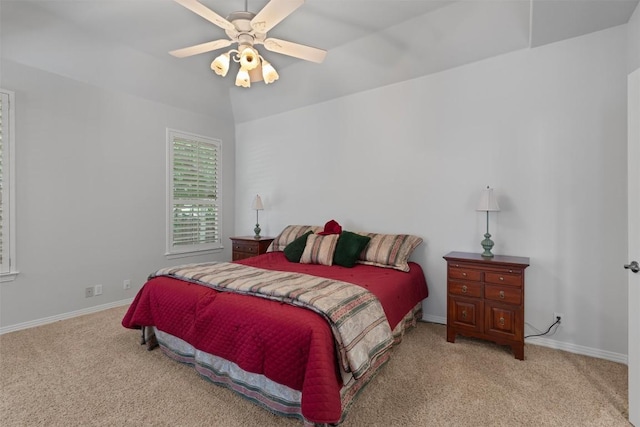 11558 Spicewood Pkwy Unit 7, Austin, TX 78750 - carpeted bedroom with baseboards and a ceiling fan