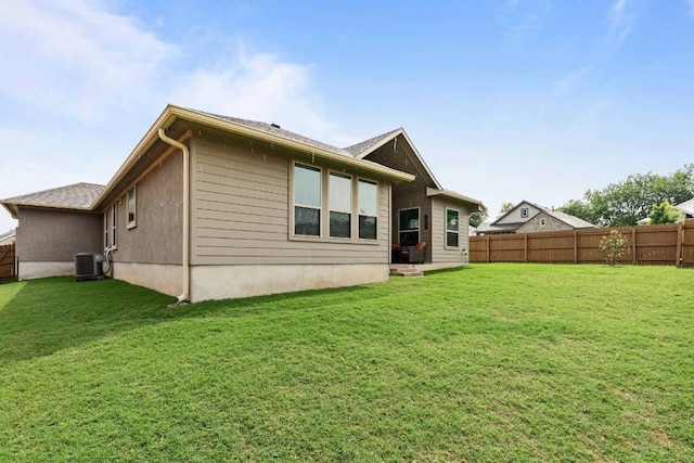 512 Bell Boot Pass, Georgetown, TX 78626 - back of house with central AC unit
