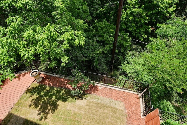 4608 Windy Brook Dr Unit B, Austin, TX 78723 - view of yard featuring a wooden deck