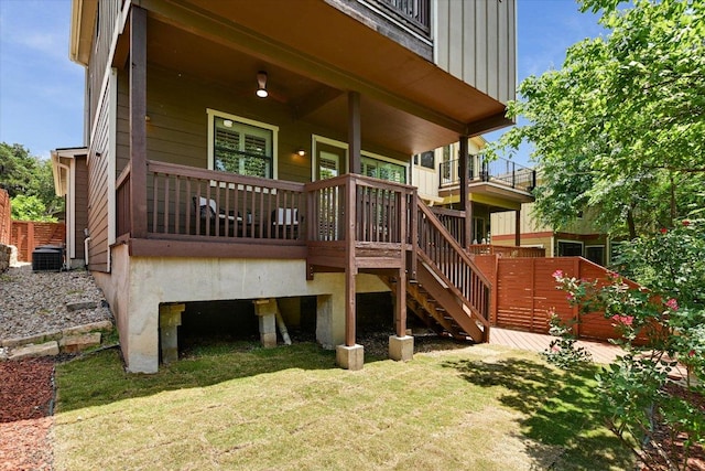 4608 Windy Brook Dr Unit B, Austin, TX 78723 - back of property featuring cooling unit