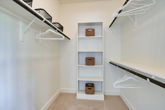 4608 Windy Brook Dr Unit B, Austin, TX 78723 - walk in closet featuring light carpet