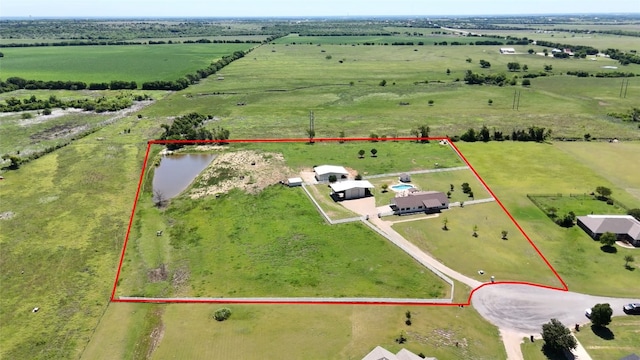310 Hatter Dr, Moody, TX 76557 - view of rural area with property parcel outlined and agricultural land