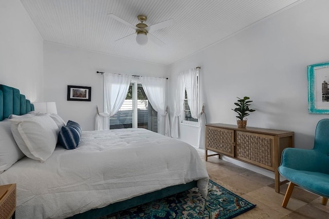 234 Loring, Stonewall, TX 78671 - bedroom featuring a ceiling fan