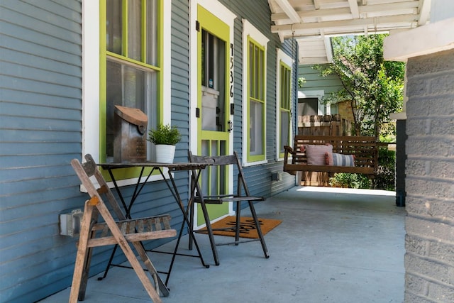 4536 Duval St Unit 2, Austin, TX 78751 - view of covered porch