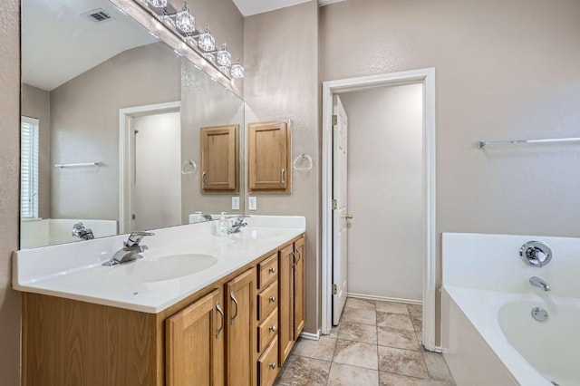 10517 S Canoa Hills Trl, Austin, TX 78717 - full bath featuring double vanity and a bath