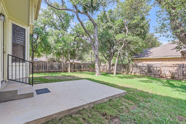 10517 S Canoa Hills Trl, Austin, TX 78717 - view of yard featuring a patio area
