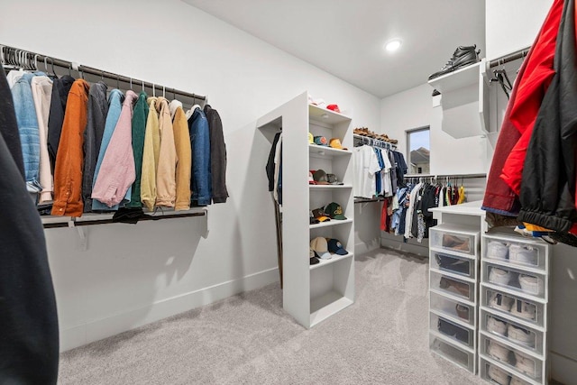 124 Low River Ln, Georgetown, TX 78628 - spacious closet with carpet floors