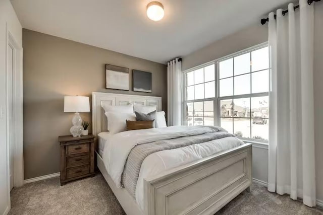 13417 Cerro Castellan Trce, Manor, TX 78653 - bedroom with light carpet, multiple windows, and baseboards