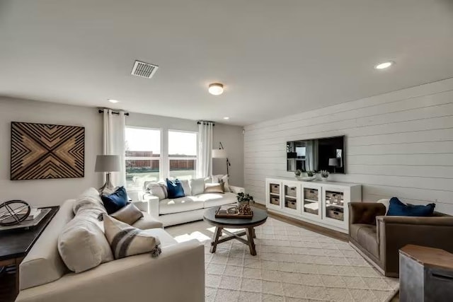 13417 Cerro Castellan Trce, Manor, TX 78653 - living area with wooden walls and recessed lighting