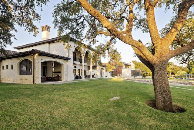 2510 Belaire E Ln, Granite Shoals, TX 78654 - view of green lawn