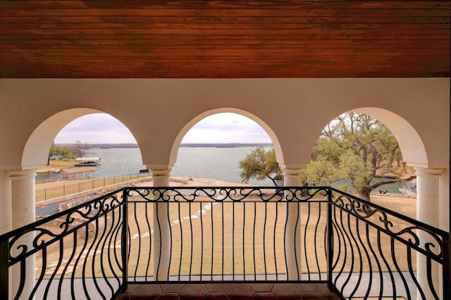 2510 Belaire E Ln, Granite Shoals, TX 78654 - balcony with a water view