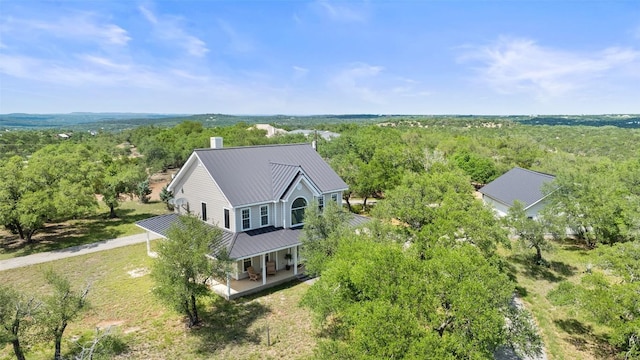 700 Longview Cir, Dripping Springs, TX 78620 - view of subject property featuring a forest