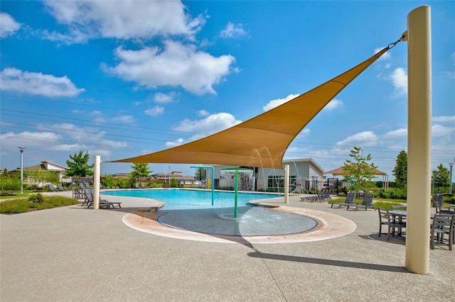 7812 City Top Blvd, Austin, TX 78724 - community pool featuring a patio