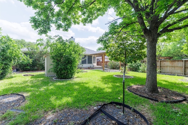 5219 Moon Shadow Dr, Austin, TX 78735 - view of yard