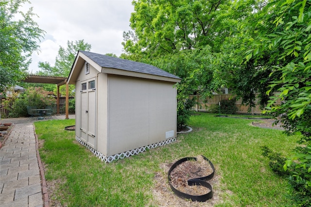 5219 Moon Shadow Dr, Austin, TX 78735 - view of shed