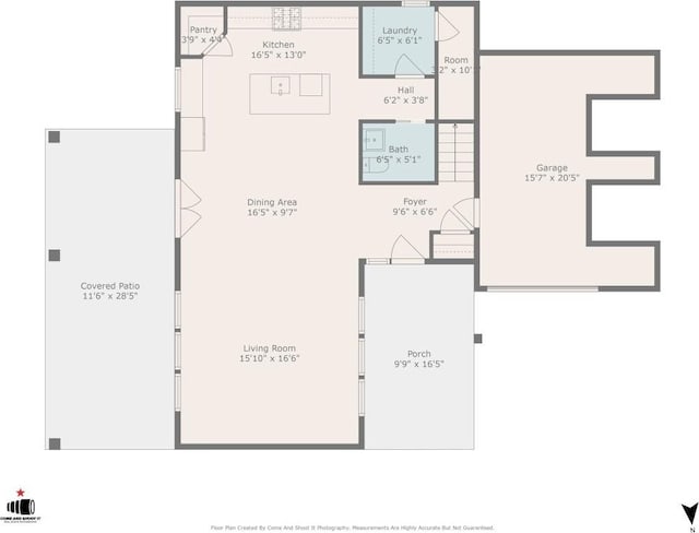 705 E 49th St Unit A, Austin, TX 78751 - view of property floor plan