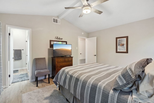 10730 N Platt River Dr, Austin, TX 78748 - bedroom featuring light wood-style floors and a ceiling fan