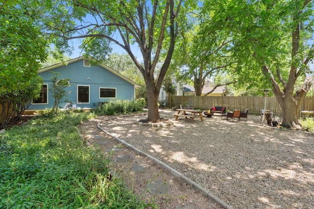10730 N Platt River Dr, Austin, TX 78748 - view of yard with fence