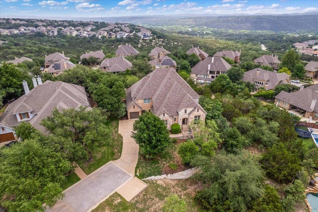 457 Santaluz Ln, Austin, TX 78732 - aerial perspective of suburban area