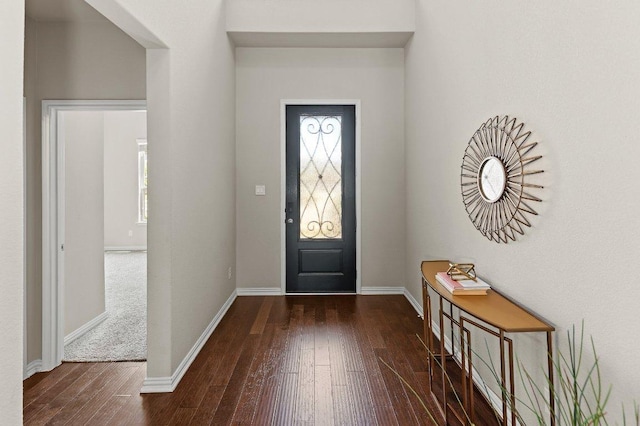 433 Vista Portola Loop, Liberty Hill, TX 78642 - entrance foyer with hardwood / wood-style floors and baseboards