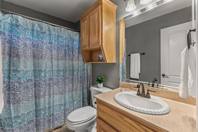 1420 Gomer Ln, Harker Heights, TX 76548 - bathroom featuring vanity and a shower with shower curtain