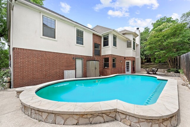 9002 Scotsman Dr, Austin, TX 78750 - outdoor pool with a patio