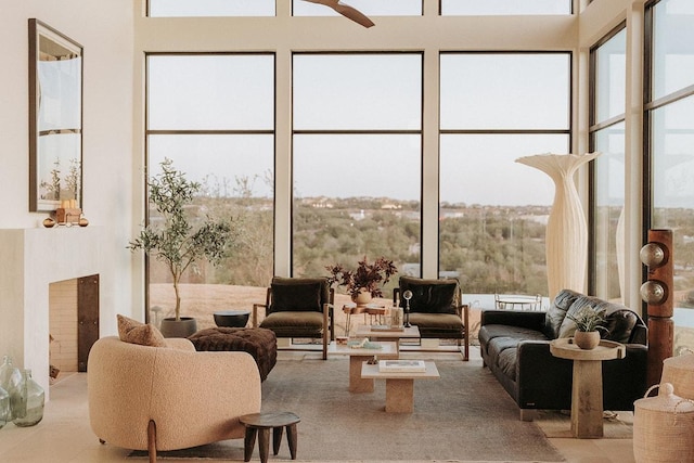 view of community lobby