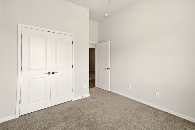2300 La Mirada St, Leander, TX 78641 - unfurnished bedroom featuring carpet, baseboards, and a closet