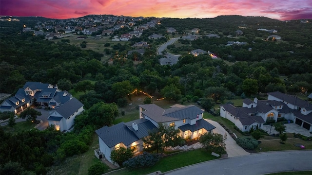 108 Stephanie Ln, Austin, TX 78738 - aerial view at dusk of a residential view