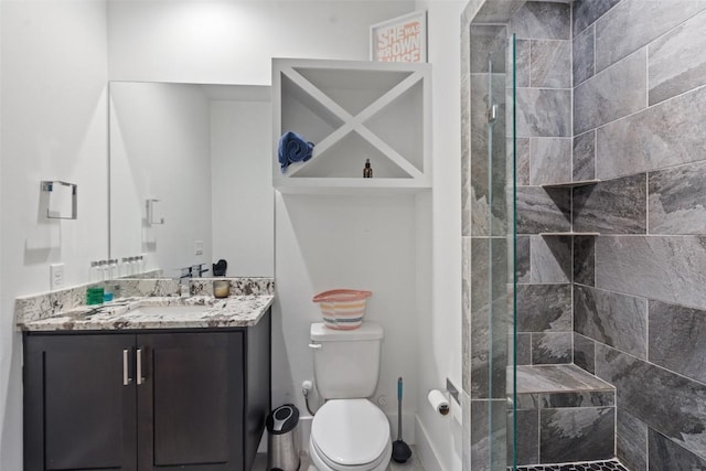 108 Stephanie Ln, Austin, TX 78738 - full bathroom with vanity and a stall shower