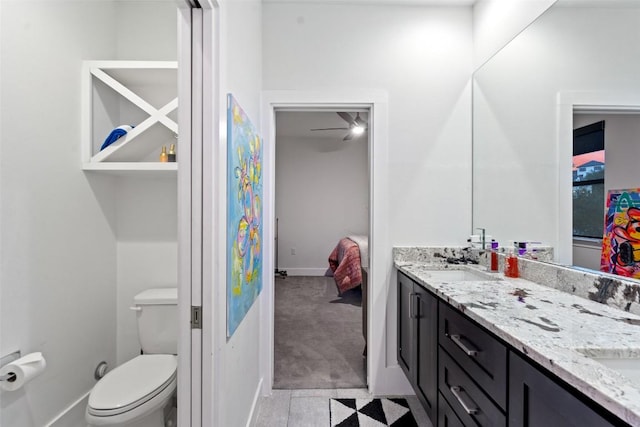 108 Stephanie Ln, Austin, TX 78738 - ensuite bathroom with double vanity and toilet