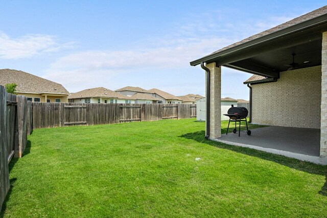 14505 Kira Ln, Manor, TX 78653 - view of yard with a patio area and a residential view