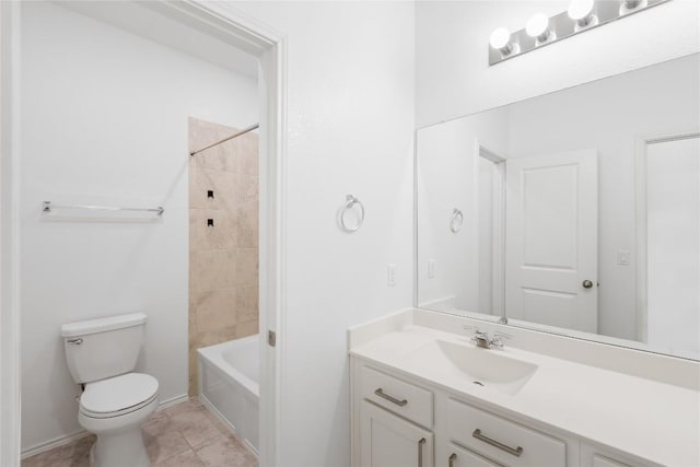 1203 Diggy Dr, Austin, TX 78748 - bathroom featuring vanity and bathing tub / shower combination