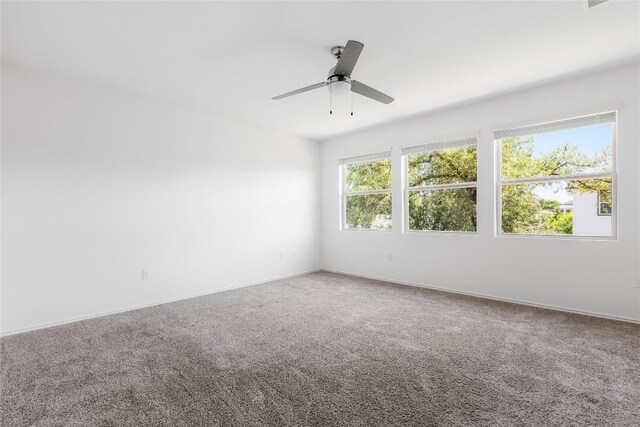 1203 Diggy Dr, Austin, TX 78748 - carpeted empty room with ceiling fan and baseboards