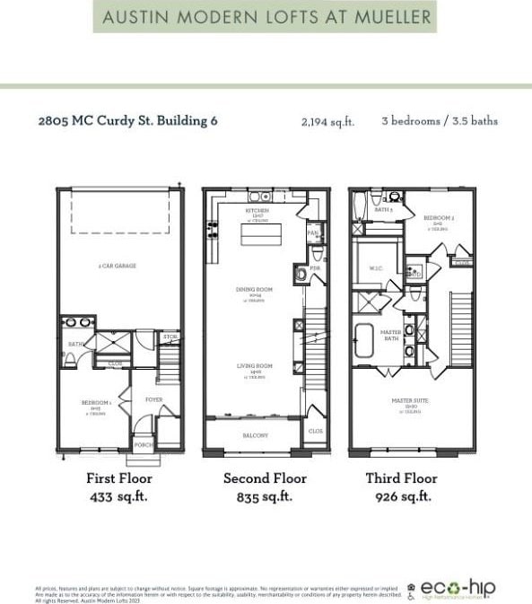 2805 Mccurdy St Unit 2, Austin, TX 78723 - property floor plan