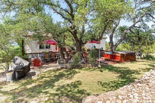 9038 Eagles Vw, Spring Branch, TX 78070 - view of green lawn