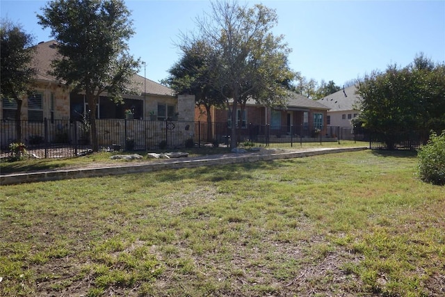 818 Caprock Canyon Trl, Georgetown, TX 78633 - view of yard