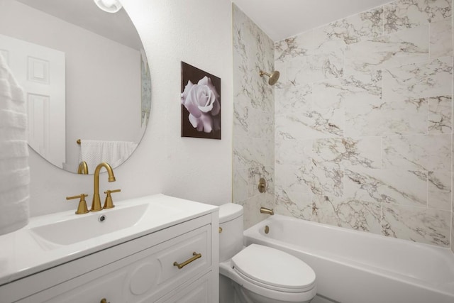 9127 Edwardson Ln, Austin, TX 78749 - bathroom featuring vanity and  shower combination