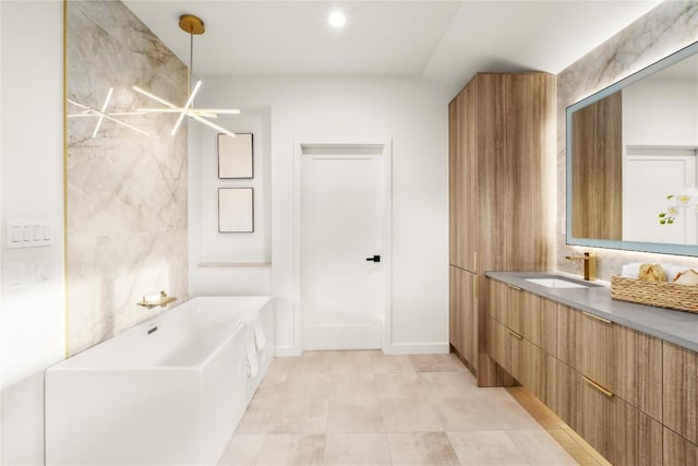 620 Bermuda St, Lakeway, TX 78734 - bathroom featuring a tub and vanity