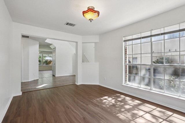 2912 Sydney Dr, Austin, TX 78728 - empty room featuring wood finished floors and baseboards