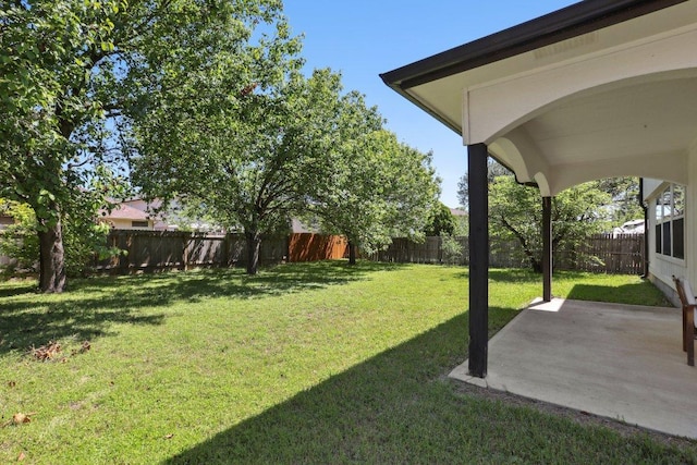 2912 Sydney Dr, Austin, TX 78728 - view of yard featuring a patio area