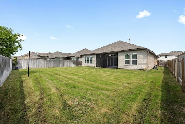 view of back of property