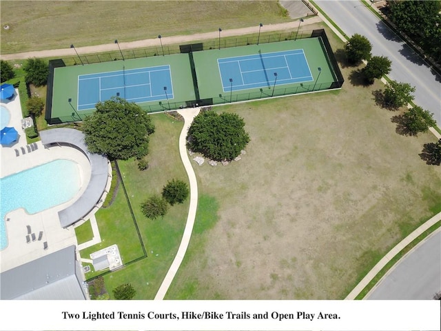2415 Arbor Dr, Round Rock, TX 78681 - drone / aerial view of a pool