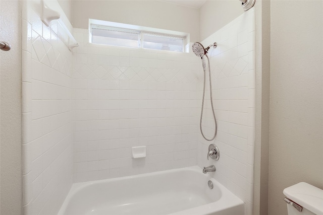 2415 Arbor Dr, Round Rock, TX 78681 - bathroom with toilet and shower / bathtub combination